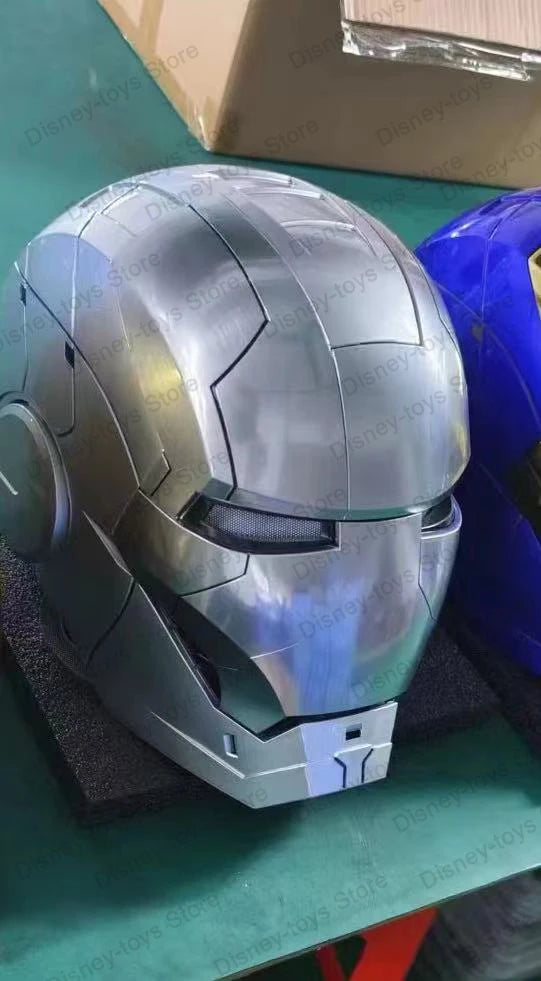 Iron Man with built-in voice control!