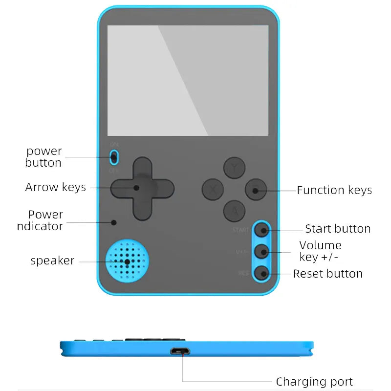 Light Wieght Handheld console 500 Games