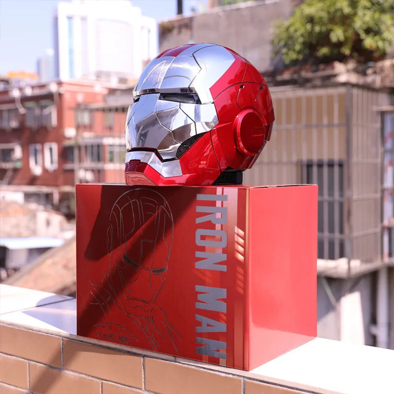 Iron Man with built-in voice control!