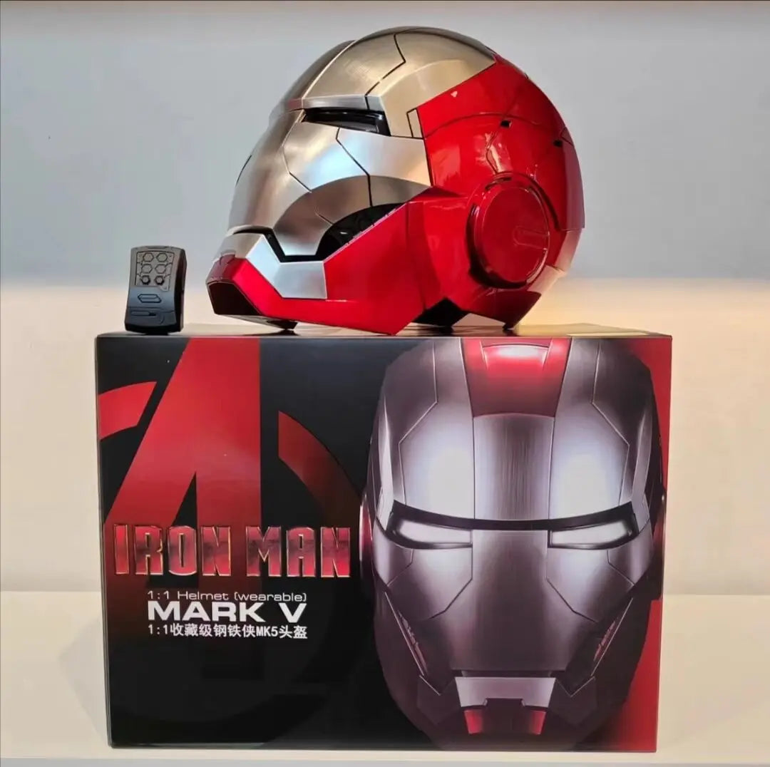 Iron Man with built-in voice control!