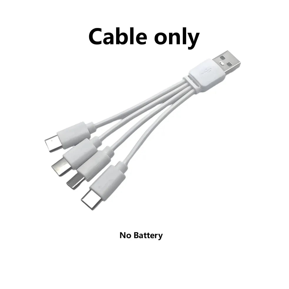 USB-C Rechargeable AAA Batteries 3600mAh